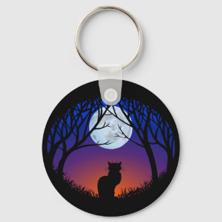 Llavero Cadenas de gatos de gatos negros Regalos de gatos 