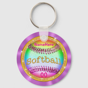 Llavero Cadenas de Keyball de Softball Multicolor PERSONAL