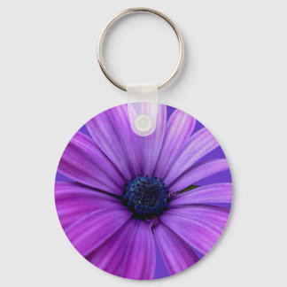 Llavero Cadenas de llaves de margarita bellas flores azule