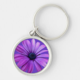 Llavero Cadenas de llaves de margarita bellas flores azule