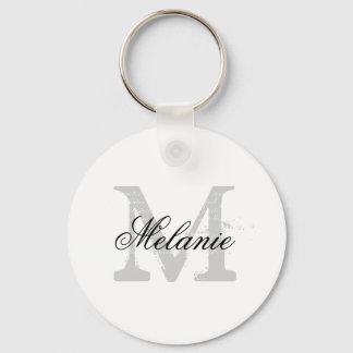 Llavero Cadenas de teclas de la dama de honor con monogram