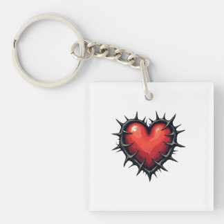 Llavero Cadenas de teclas de Old School Heart & Thorns Tat