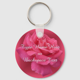 Llavero Cadenas de teclas de Rosa Cadena de teclas rosadas