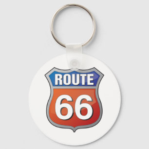 Llavero Cadenas de teclas de ruta 66