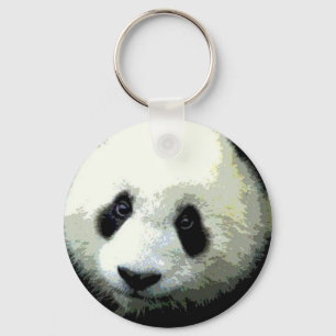 Llavero Cadenas de teclas Panda Eyes