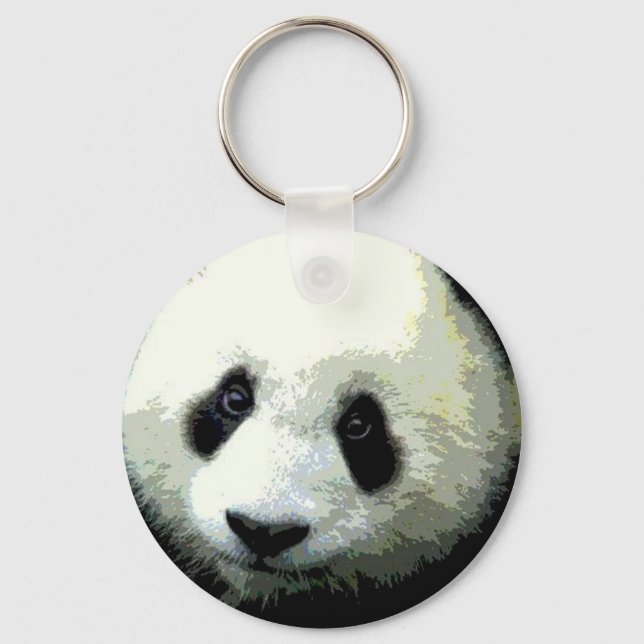 Llavero Cadenas de teclas Panda Eyes (Anverso)