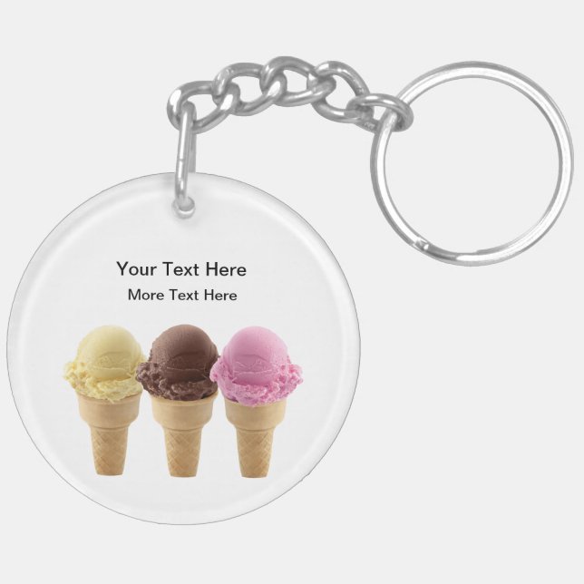 Llavero Cadenas promocionales de Ice Cream Sweet Business (Izquierda Bajo)