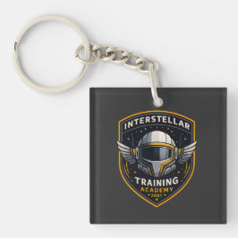 Llavero Cadenita con emblema de la Academia de Entrenamien