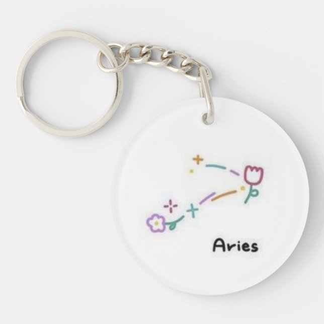 Llavero Cadenita de Aries (Frente)