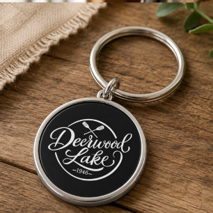 Llavero Cadenita de la vida en el lago Deerwood Lake 1946