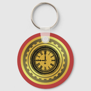 Llavero Cadenita de reloj de motivación atemporal con "Kee