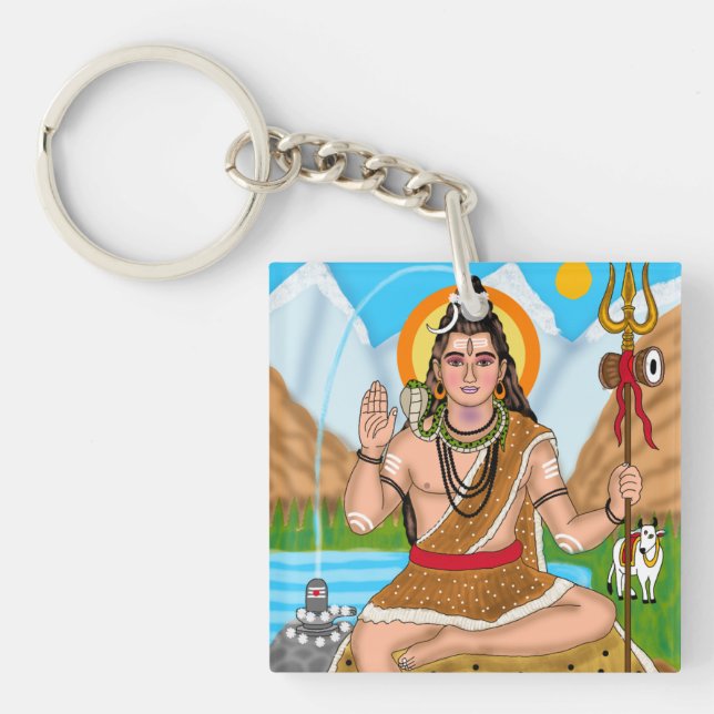 Llavero Cadenita de Shiva (Frente)