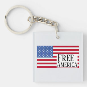 Llavero Cadenita Libre América