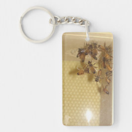 Llavero Cadenita Para Llave Por Amor a las Abejas