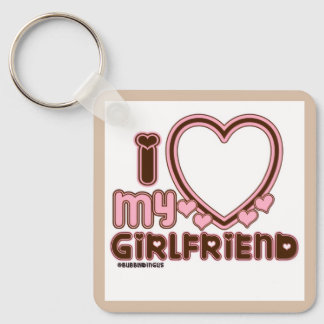 Llavero Cadenita personalizada Te Amo Mi Novia