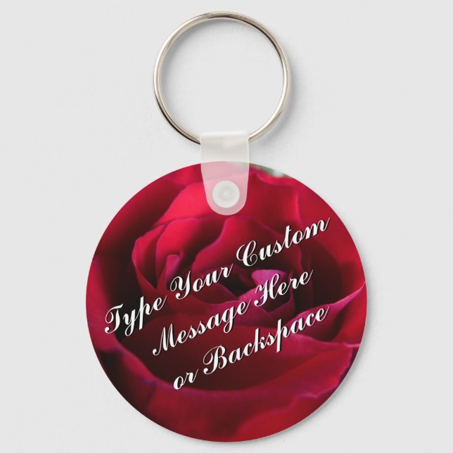 Llavero Cadenitas de Llaves de Rosa Personalizadas Cadenit (Anverso)