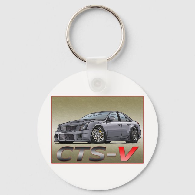Llavero Cadillac CTS_V (Anverso)