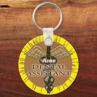 Llavero Caduceus Dental Assistant