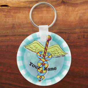 Llavero Caduceus Keychain