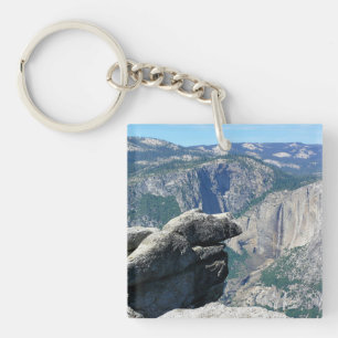 Llavero Cae el alto yosemite desde el punto glaciar, CA