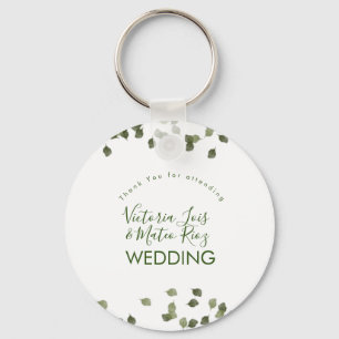 Llavero Caer en la vegetación otoñal Gracias