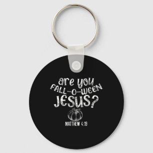 Llavero ¿Caes O Cuando Jesús Halloween Christian Bibl