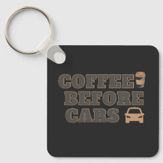 Llavero Café Antes de Coches | Regalo Divertido para Amant
