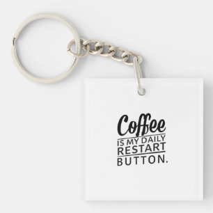 Llavero Café: botón de reinicio diario de My Daily