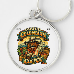 Llavero Café colombiano orgulloso