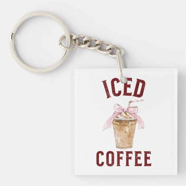 Llavero Café con Hielo (Frente)