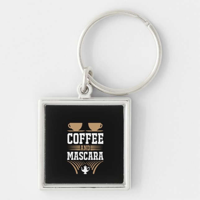 Llavero Café De Arte Y Mascara (Frente)