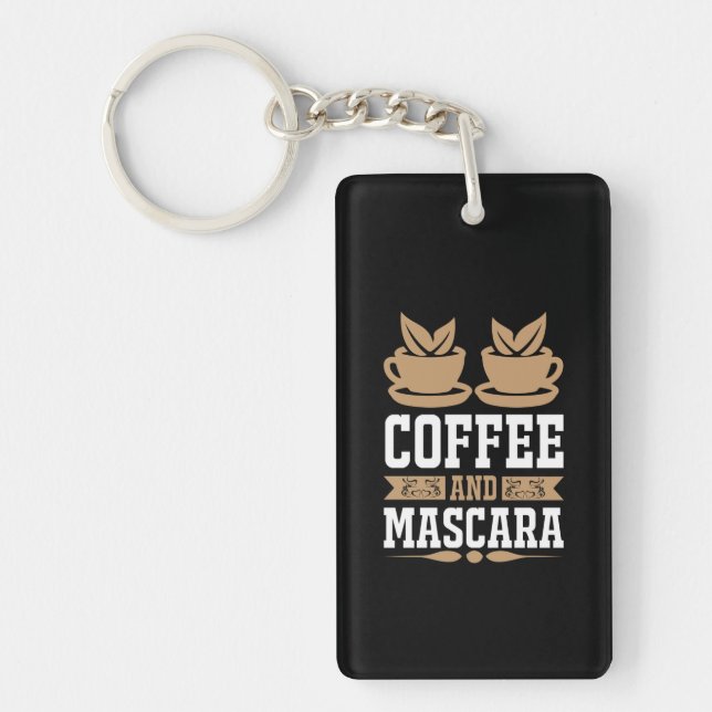 Llavero Café De Arte Y Mascara (Frente)
