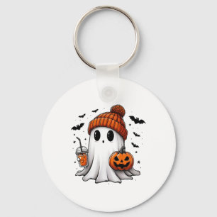 Llavero Café de bebida fantasma lindo Hielo Fantasma Hallo