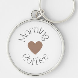 Llavero Café de la Mañana Bienestar, Regalo Ritual Diario 