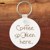 Café hablado aquí