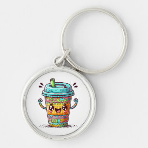 Llavero Café Kawai