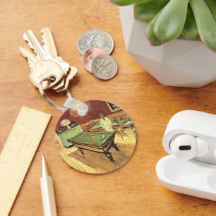 Llavero Café Nocturno, Plaza Lamartine por Vincent van Gog