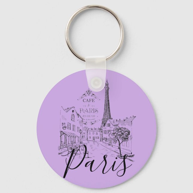 Llavero Cafe Paris (Anverso)