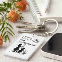 Café tranquilo Maternidad Silhouette Art