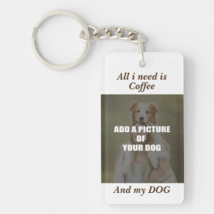Llavero Café y mi Cojín decorativo de perro