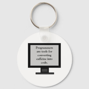 Llavero Cafeína en la cadena de claves de código