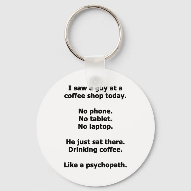 Llavero Cafetería (Anverso)