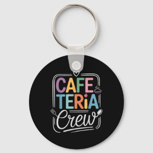 Llavero Cafetería Cartas Coloridas Con Iconos De Cocina