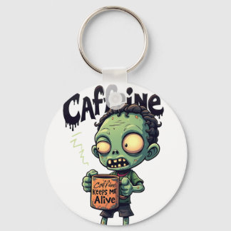 Llavero Caffeine Zombie Keychain