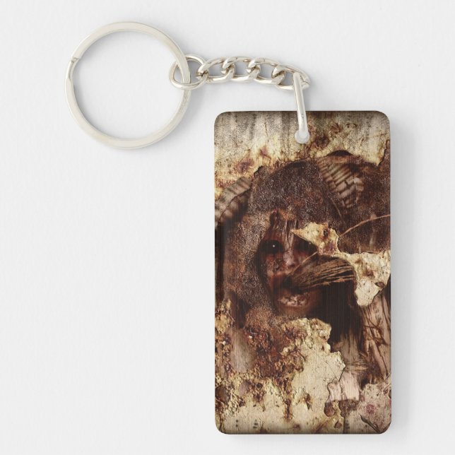 Llavero Caída atrapada dentro (Frente)