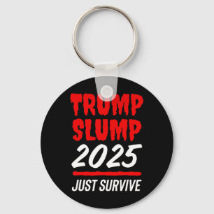 Llavero Caída de Trump 2025 Solo Sobrevivir - Acciones Roj