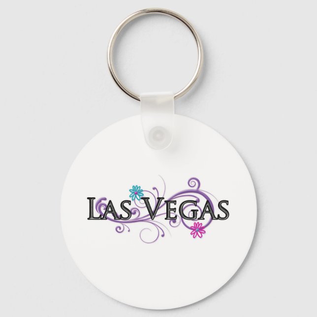 Llavero Caída del nombre de Las Vegas (Anverso)