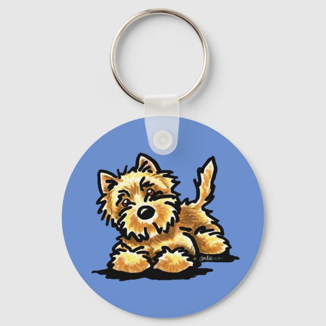 Llavero Cairn Terrier (Anverso)