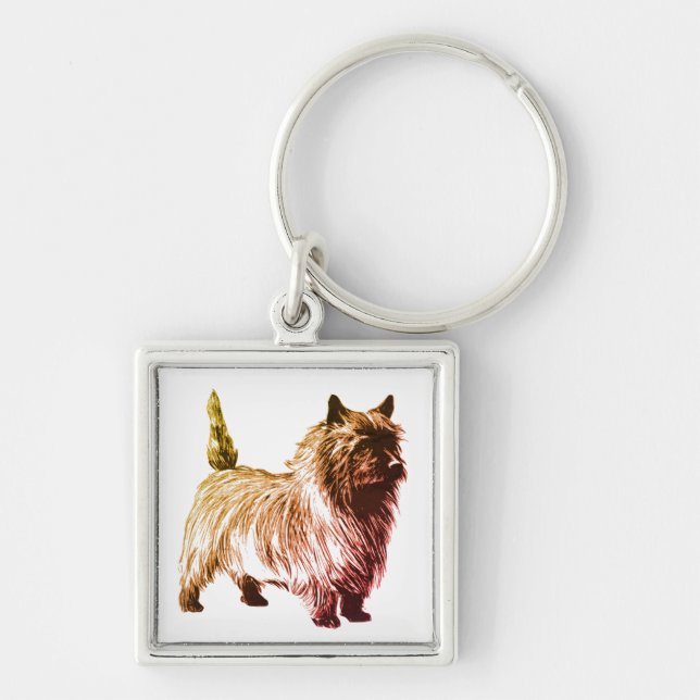 Llavero Cairn Terrier (Frente)