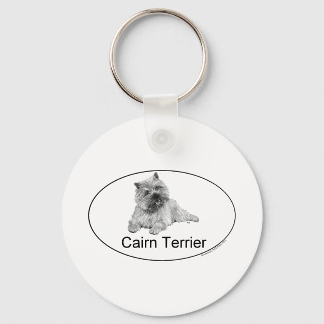Llavero Cairn Terrier (Anverso)
